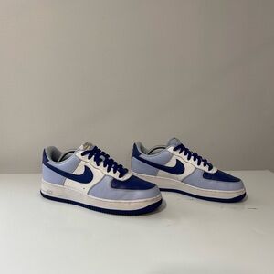 Nike Air Force 1 Low Id By You Men's Size 9.5 Shoes Dv3892-900 Authentic BL/W